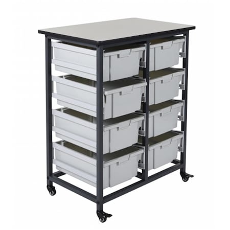Sleep Ez Double Row Mobile Large Bin Storage Unit SL801269